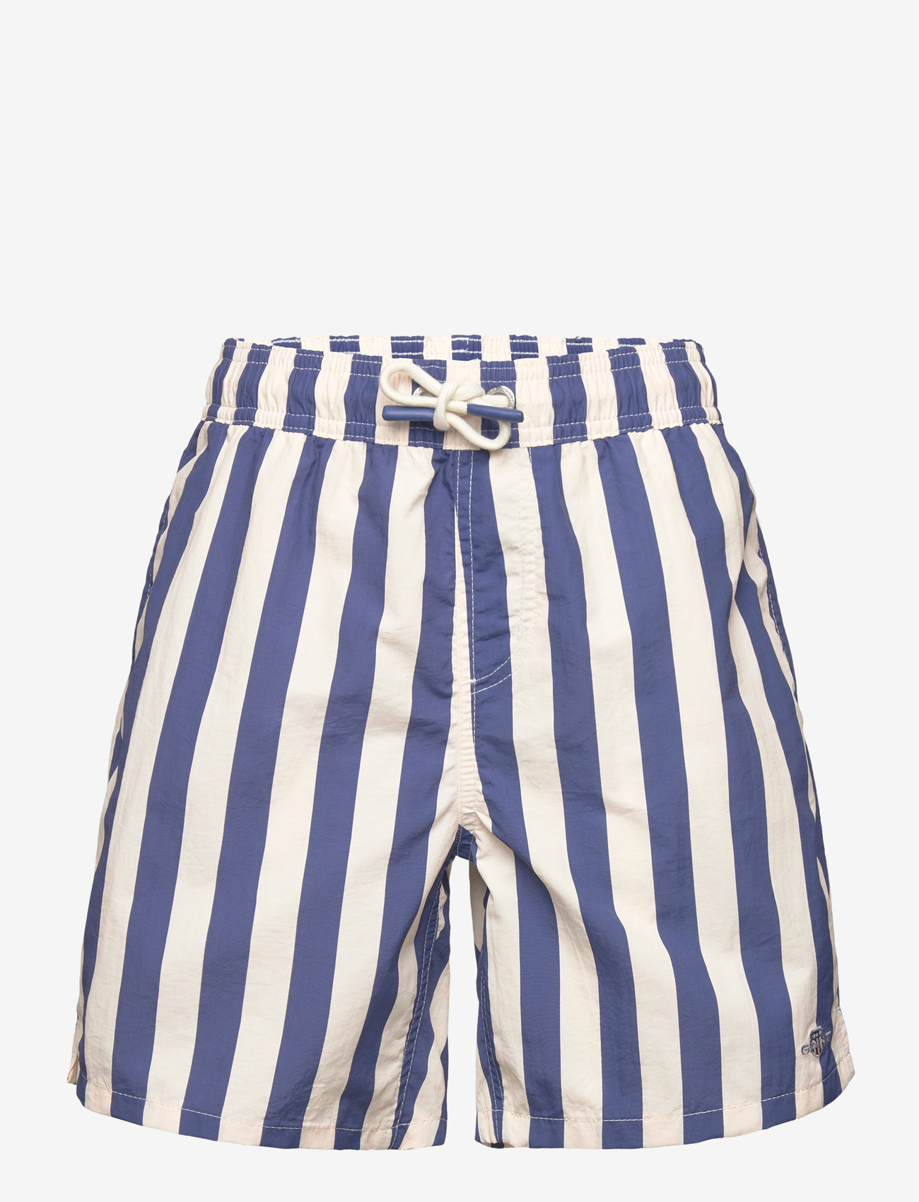 Gant Kids - Block Stripe Swimshort - ujumispüksid - vintage blue - 0