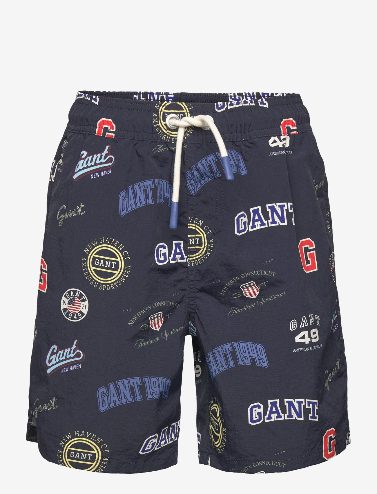 Gant Kids - Collegiate AOP Swimshort - badebukser - evening blue - 0