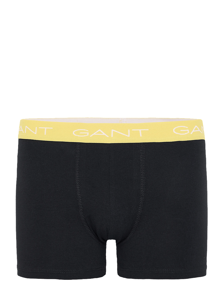 Gant Kids - 3 Pack Contrast Waistband Boxer Briefs - unterhosen - black - 4