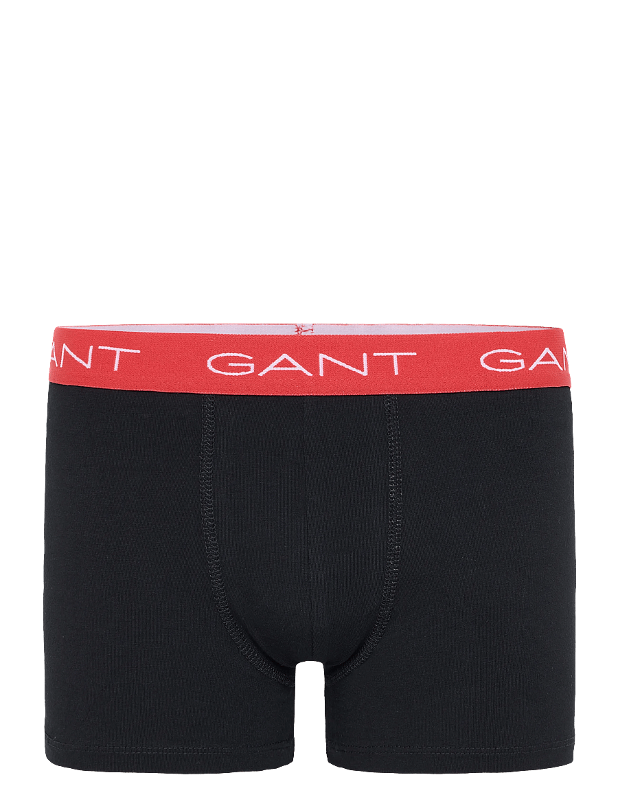 Gant Kids - 3 Pack Contrast Waistband Boxer Briefs - unterhosen - black - 5