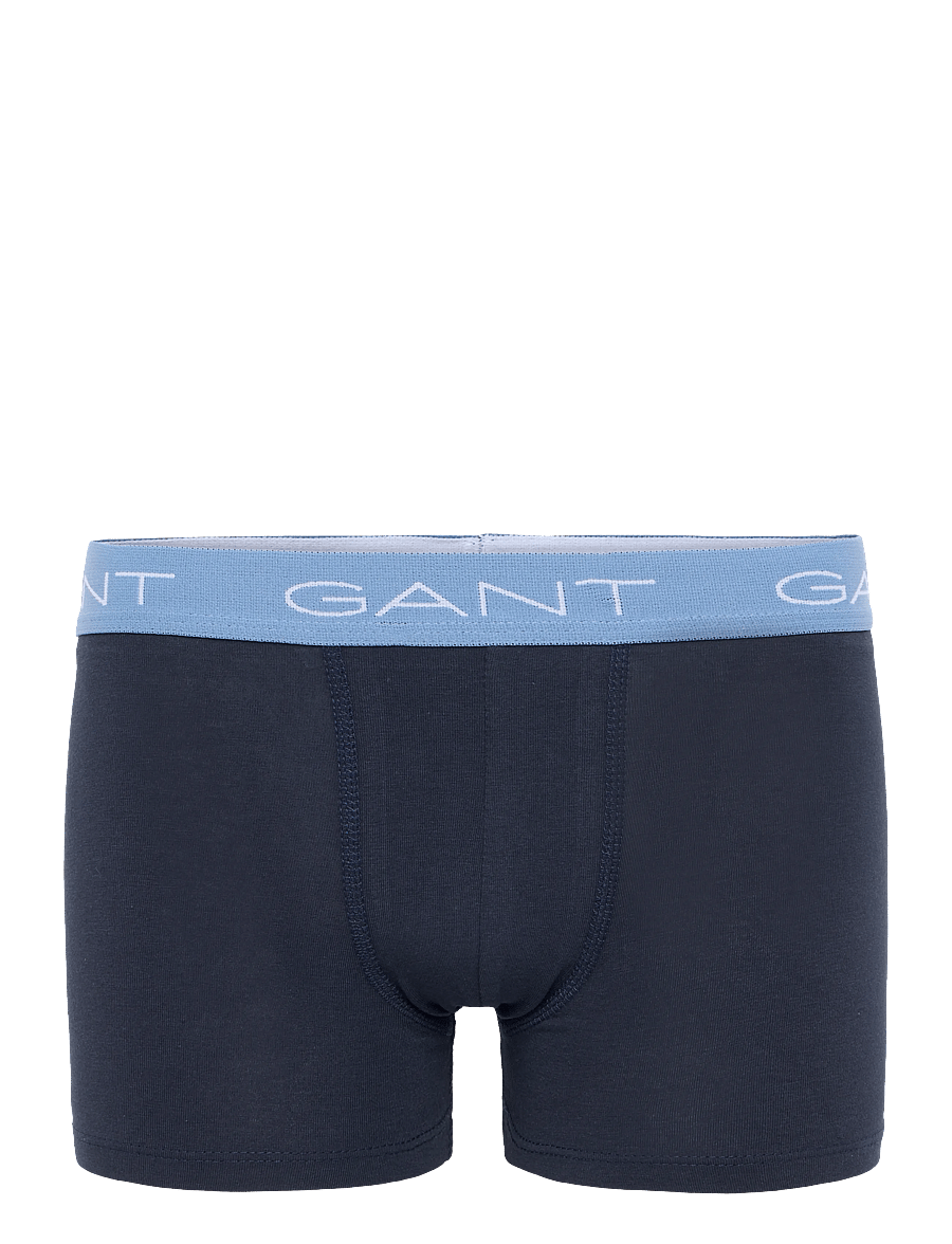 Gant Kids - 3 Pack Contrast Waistband Boxer Briefs - unterhosen - evening blue - 2