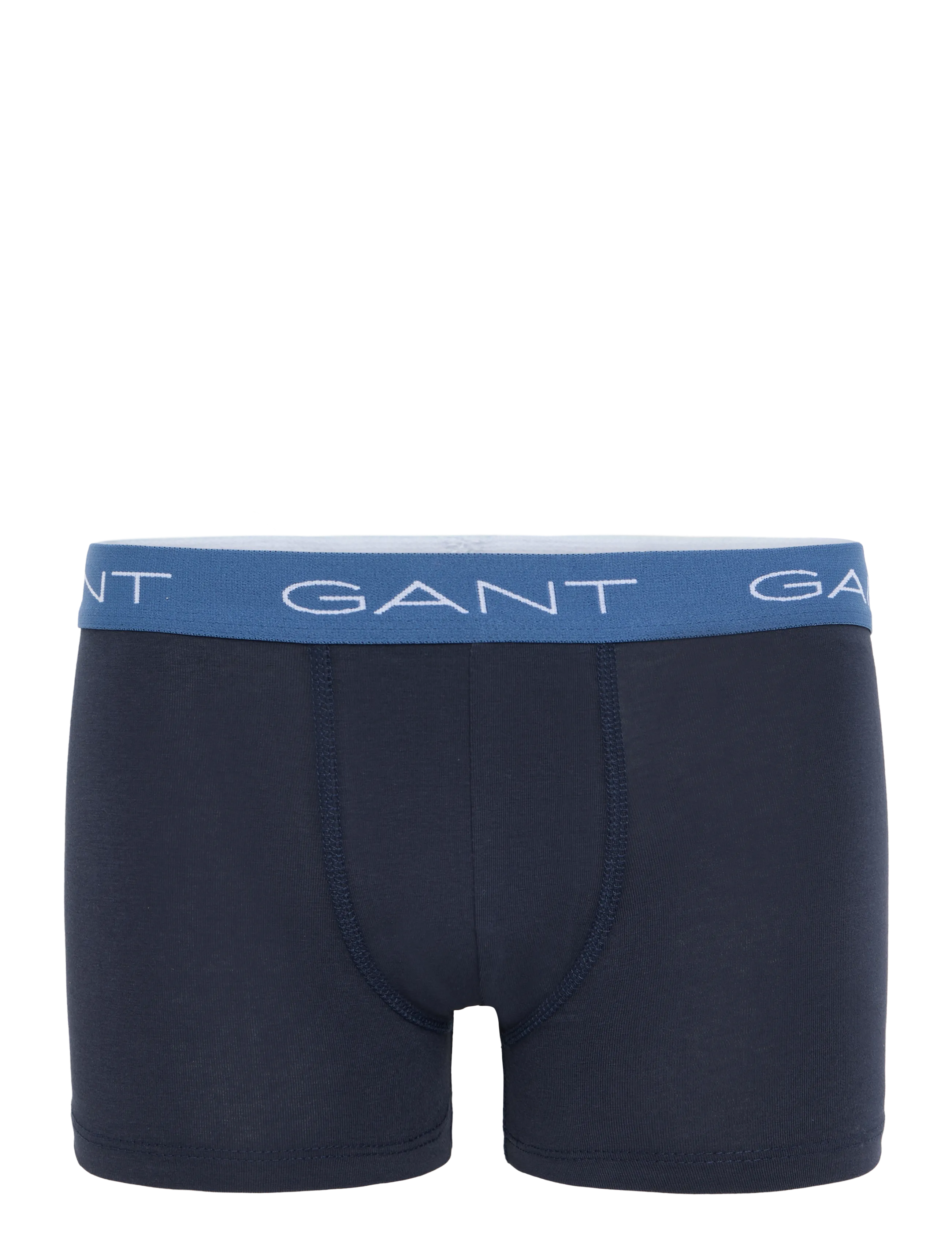 Gant Kids - 3 Pack Contrast Waistband Boxer Briefs - majtki - evening blue - 4