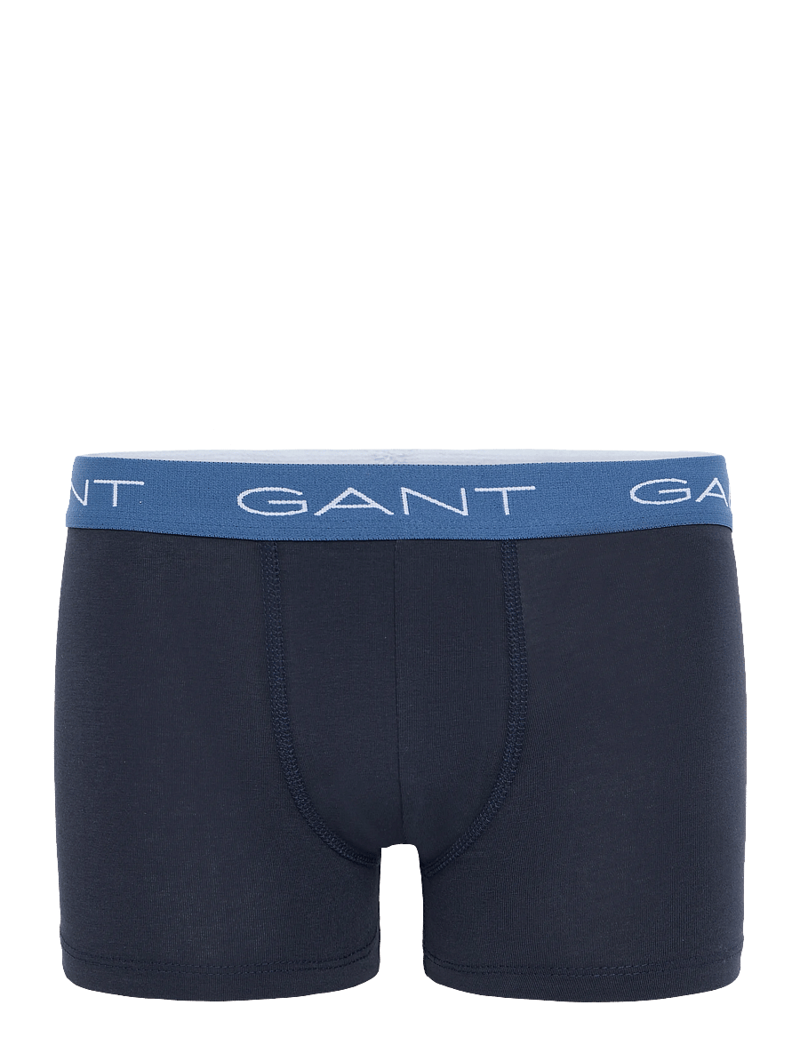 Gant Kids - 3 Pack Contrast Waistband Boxer Briefs - unterhosen - evening blue - 4