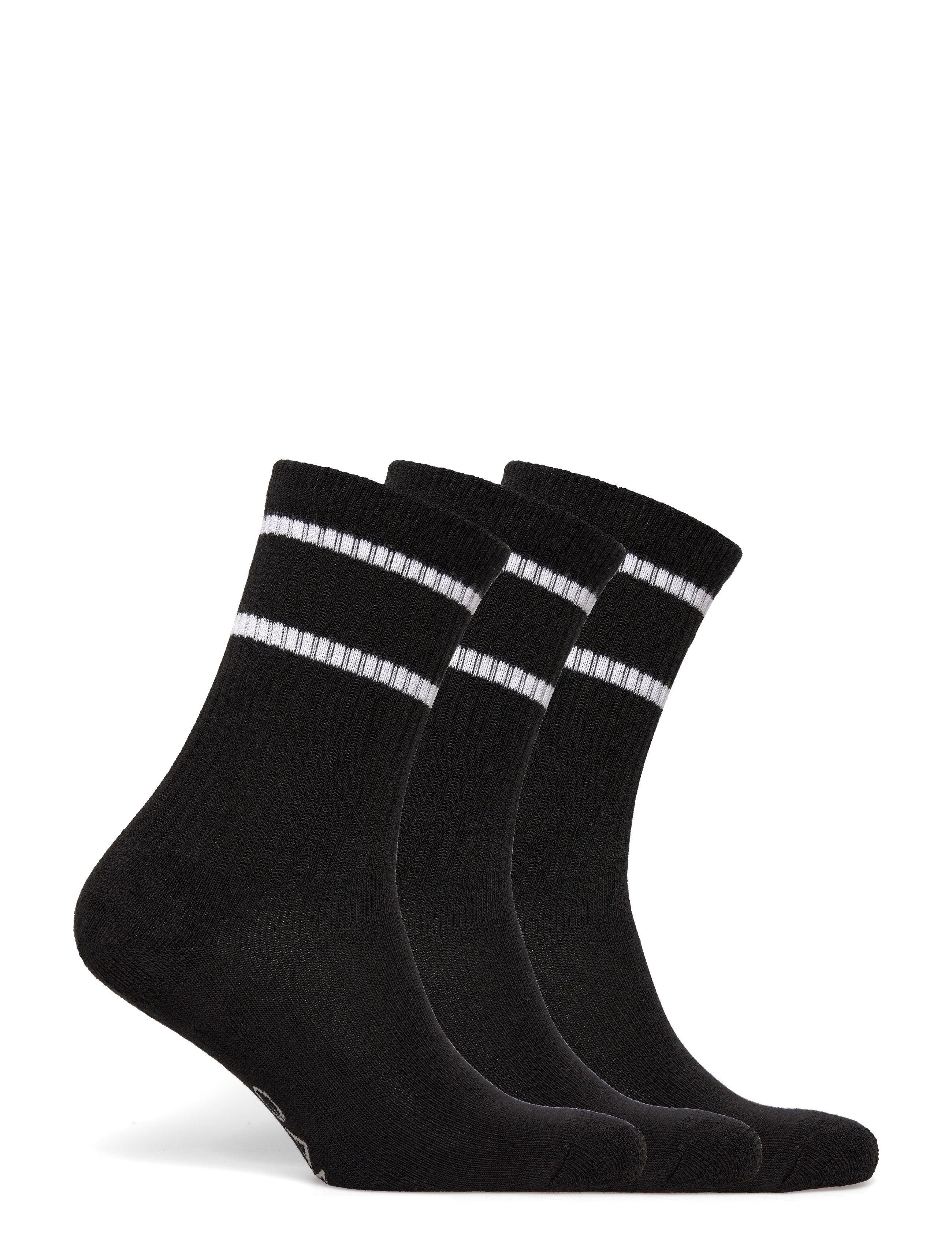 Gant Kids - Stripe 3 Pack Sport Socks - sokid - black - 1