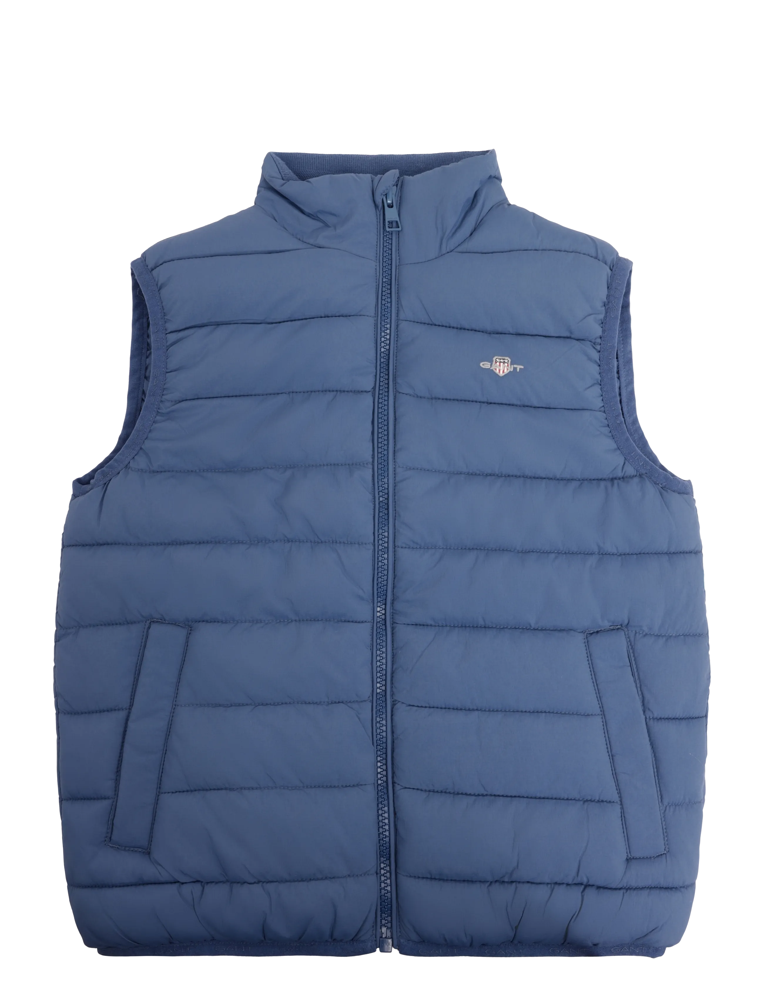 Gant Kids Lightweight Quilted Vest - Teens 140-176 - VINTAGE BLUE / blue