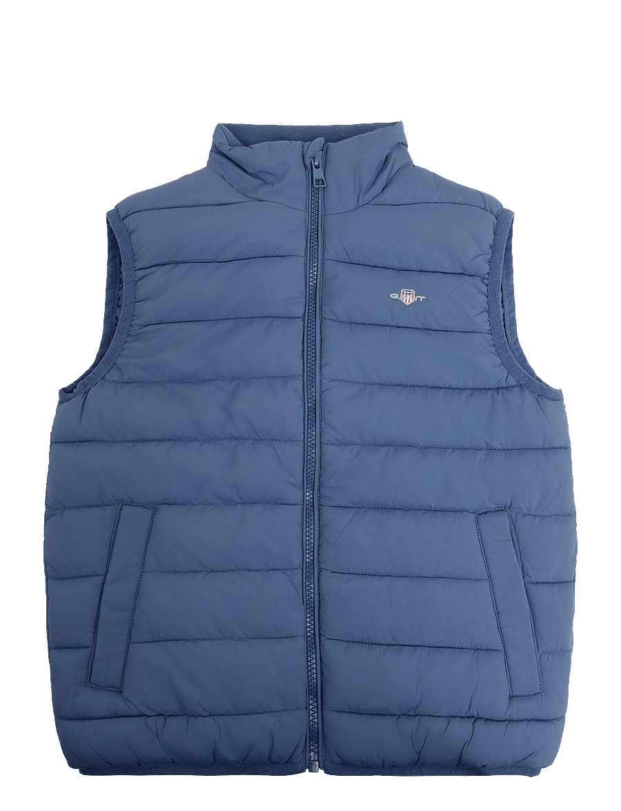 Gant Kids - Lightweight Quilted Vest - shop efter alder - vintage blue - 0