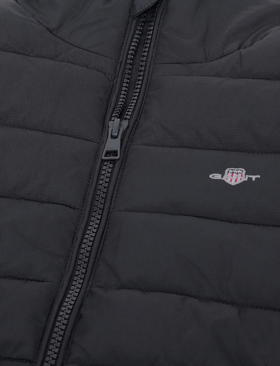 Gant Kids - Lightweight Quilted Jacket - tepitud joped - black - 2