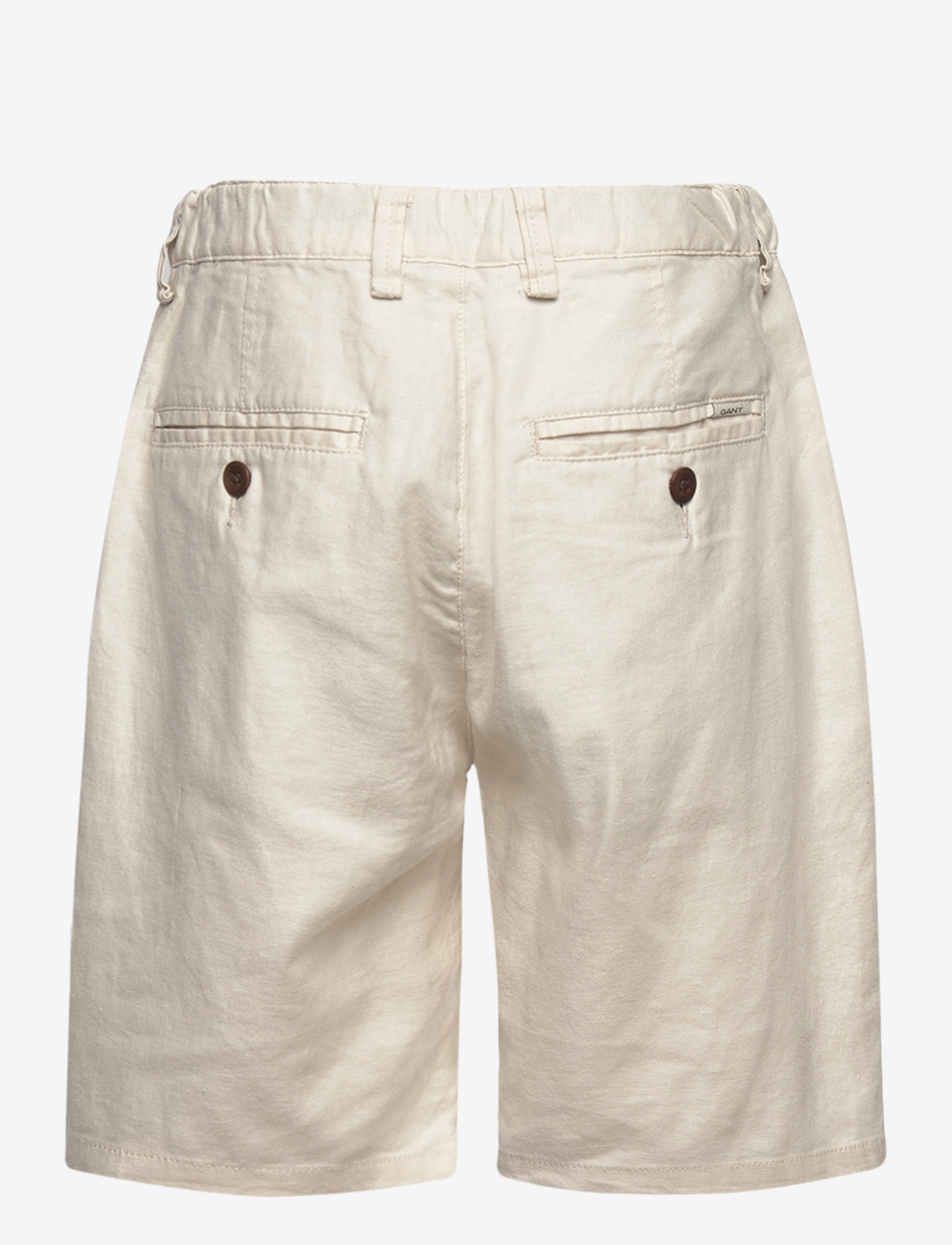 Gant Kids - Gant Shield Linen Blend Shorts - casual shorts - creamed white - 1