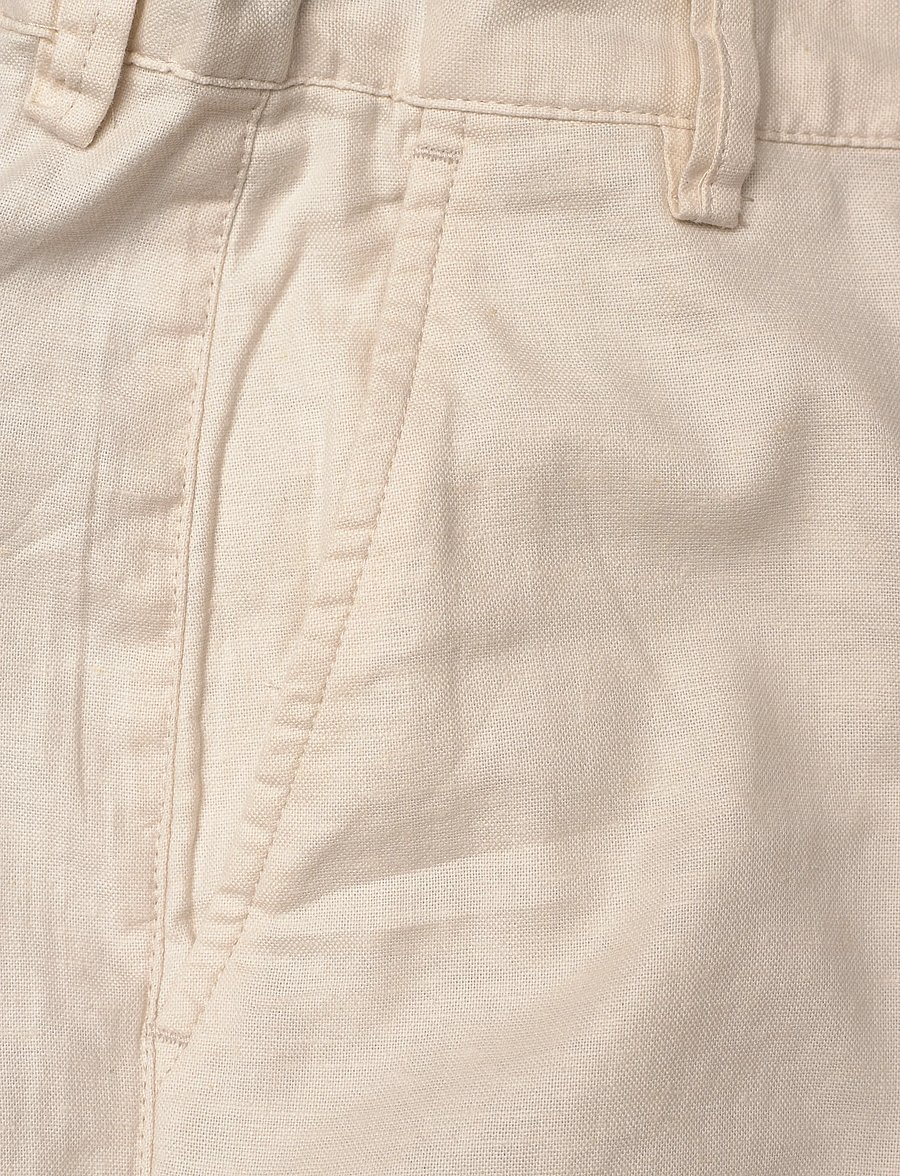 Gant Kids - Gant Shield Linen Blend Shorts - hversdagsstuttbuxur - creamed white - 2