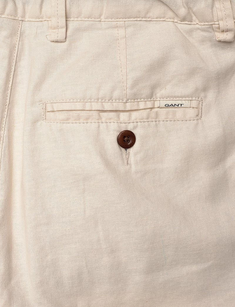 Gant Kids - Gant Shield Linen Blend Shorts - casual shorts - creamed white - 4