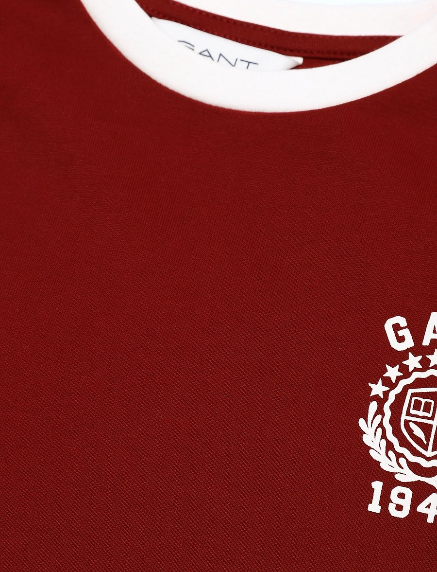 Gant Kids - Ringer T-Shirt - kurzärmelige - plumped red - 2