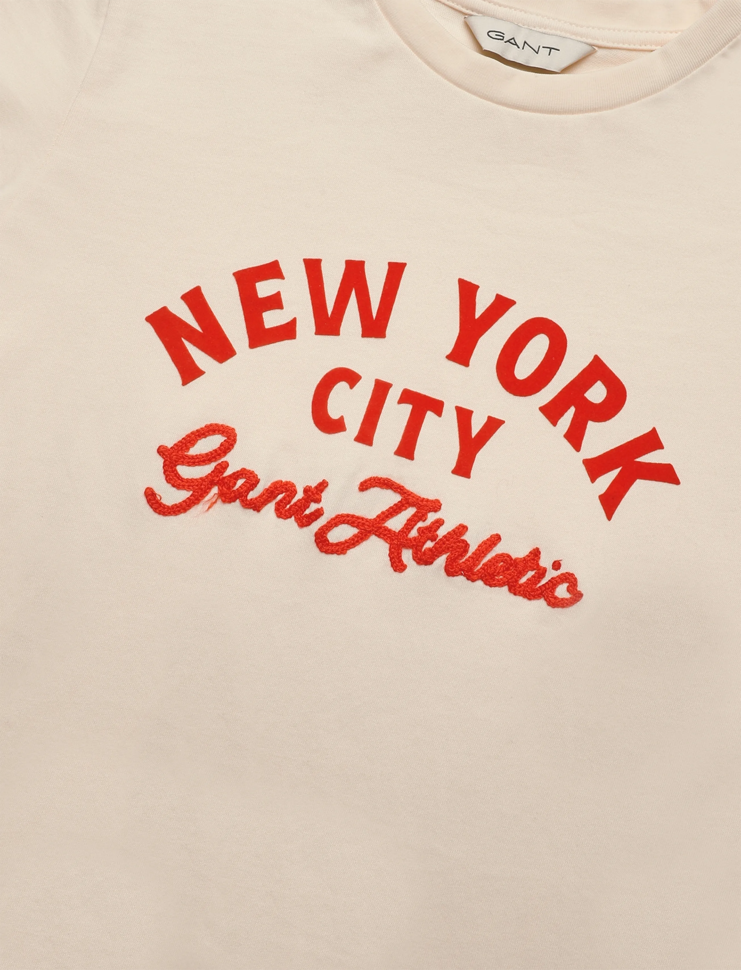 Gant Kids - College SS T-Shirt - creamed white - 2