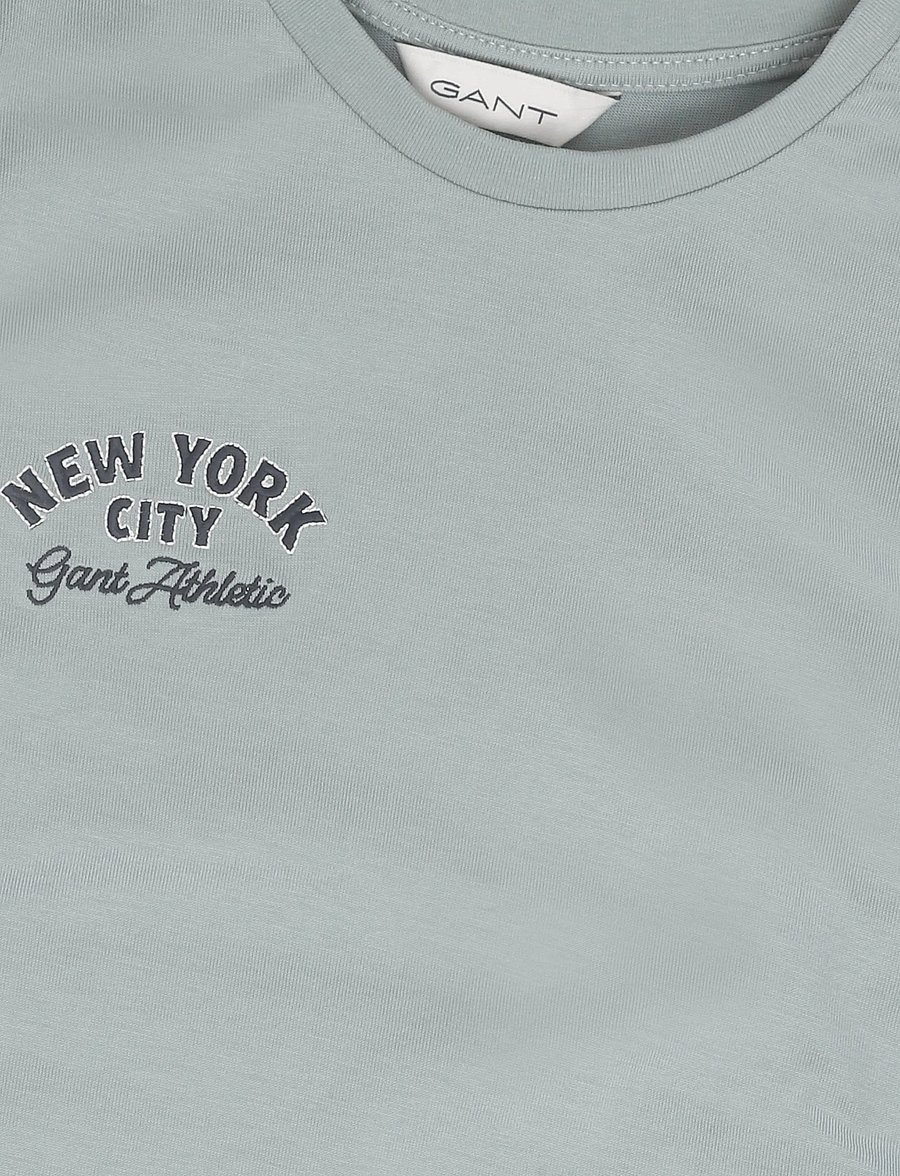 Gant Kids - Athletic SS T-Shirt - sporttoppar - surplus mint - 2