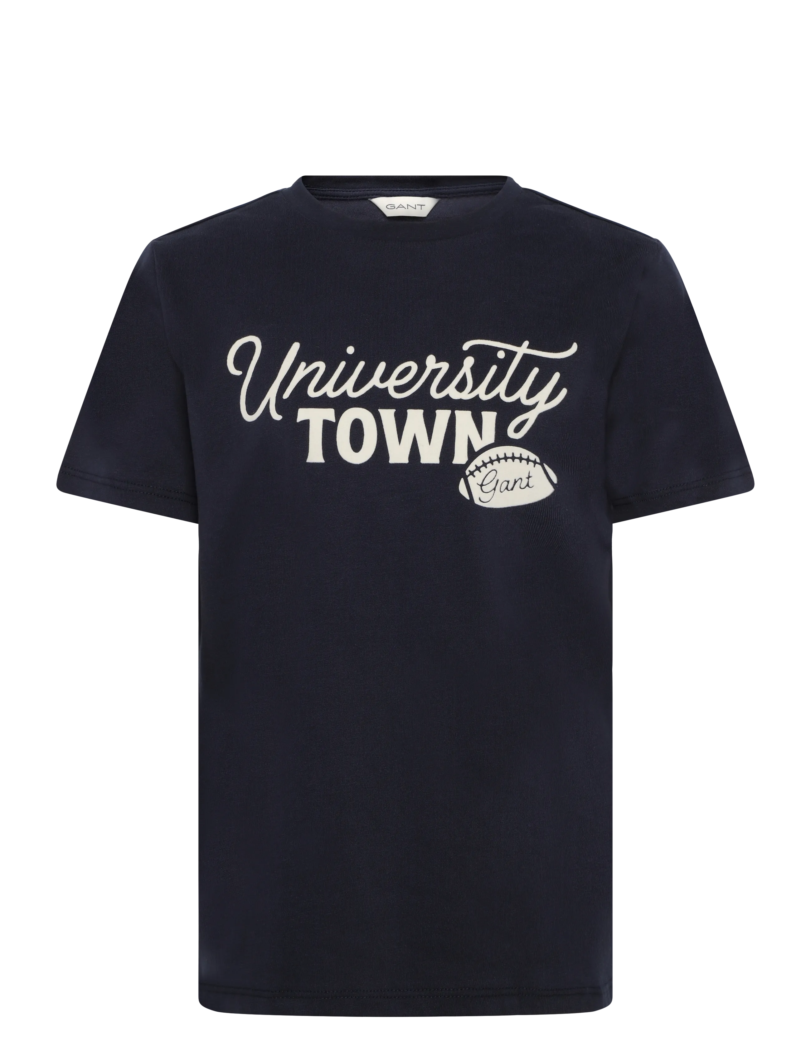 Gant Kids University Town SS T-Shirt - Kortärmade t-shirts - EVENING BLUE / navy