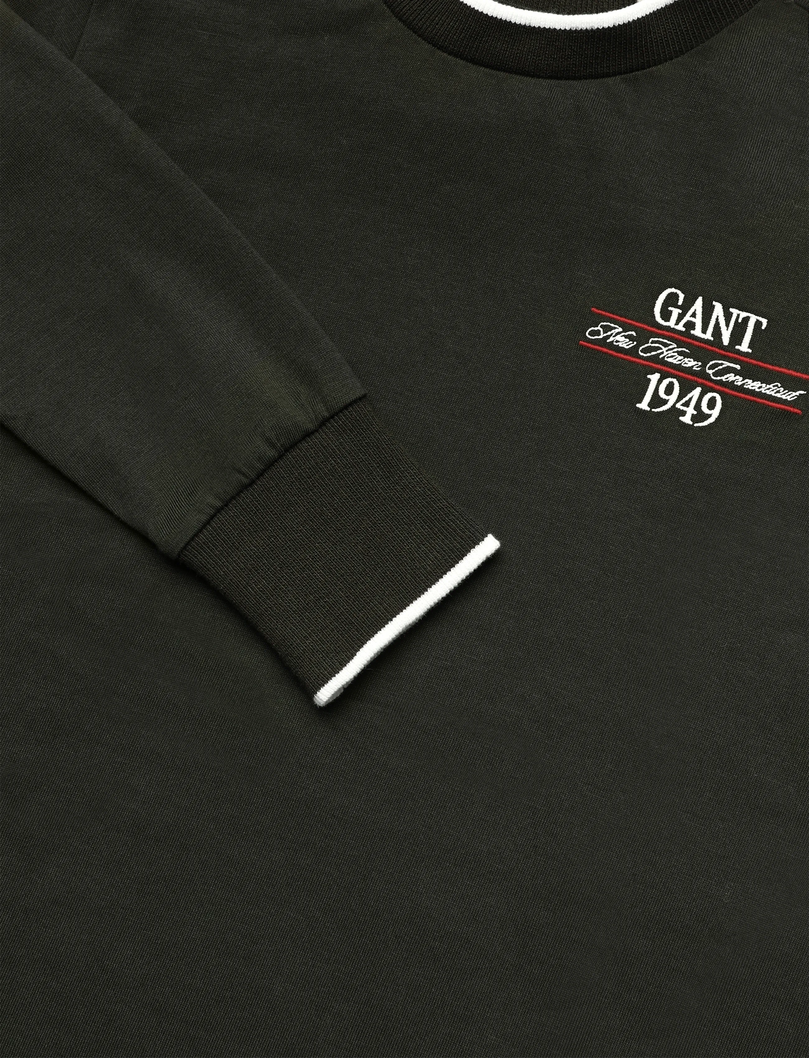 Gant Kids - Crest LS T-Shirt - pikkade varrukatega t-särgid - dark moss green - 2