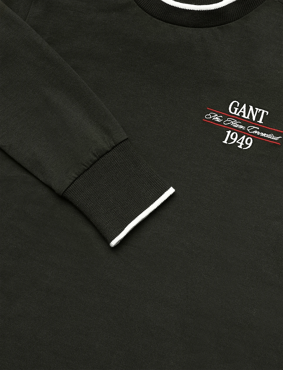 Gant Kids - Crest LS T-Shirt - pikkade varrukatega t-särgid - dark moss green - 2