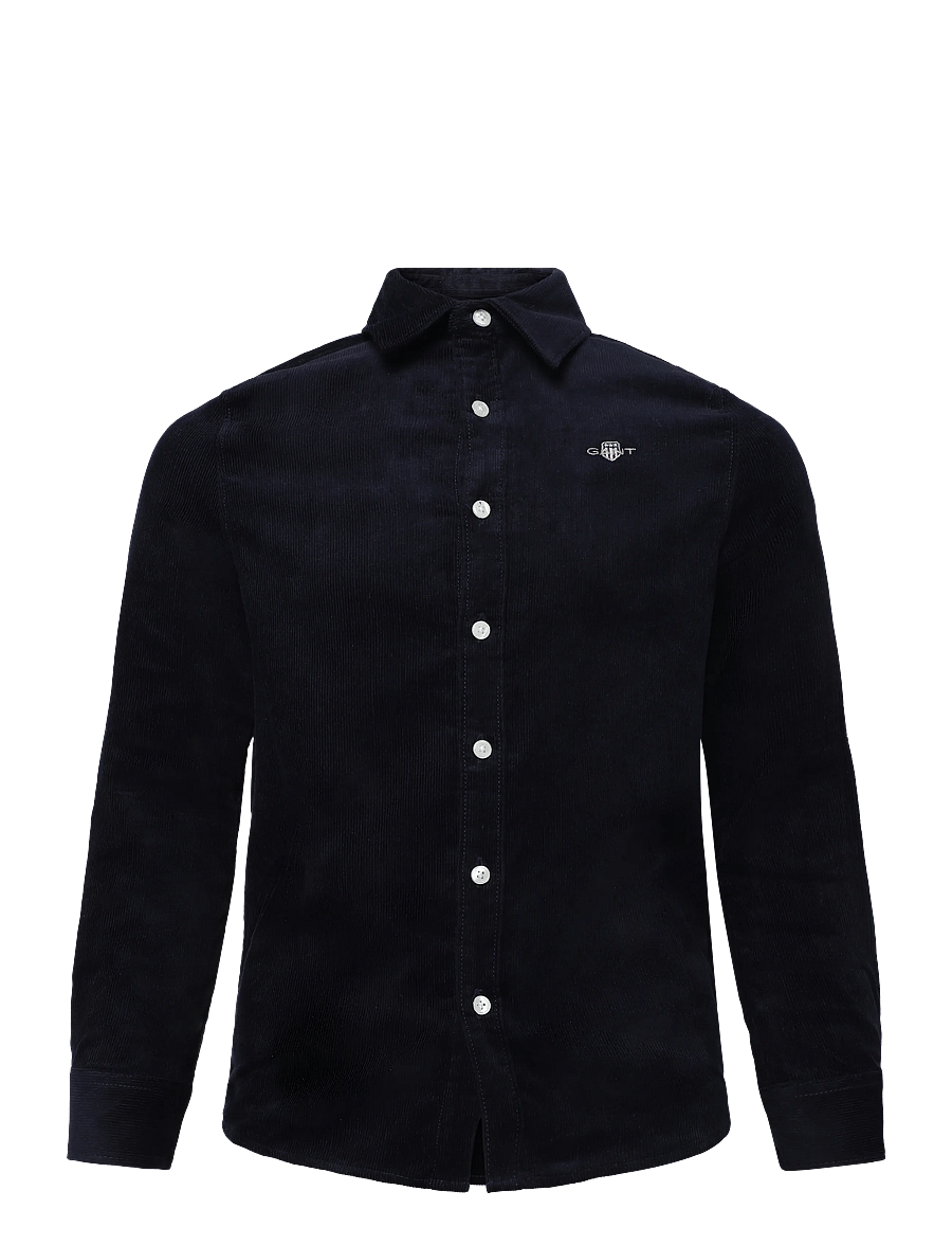Gant Kids - Corduroy LS Shirt - pikkade varrukatega särgid - evening blue - 0