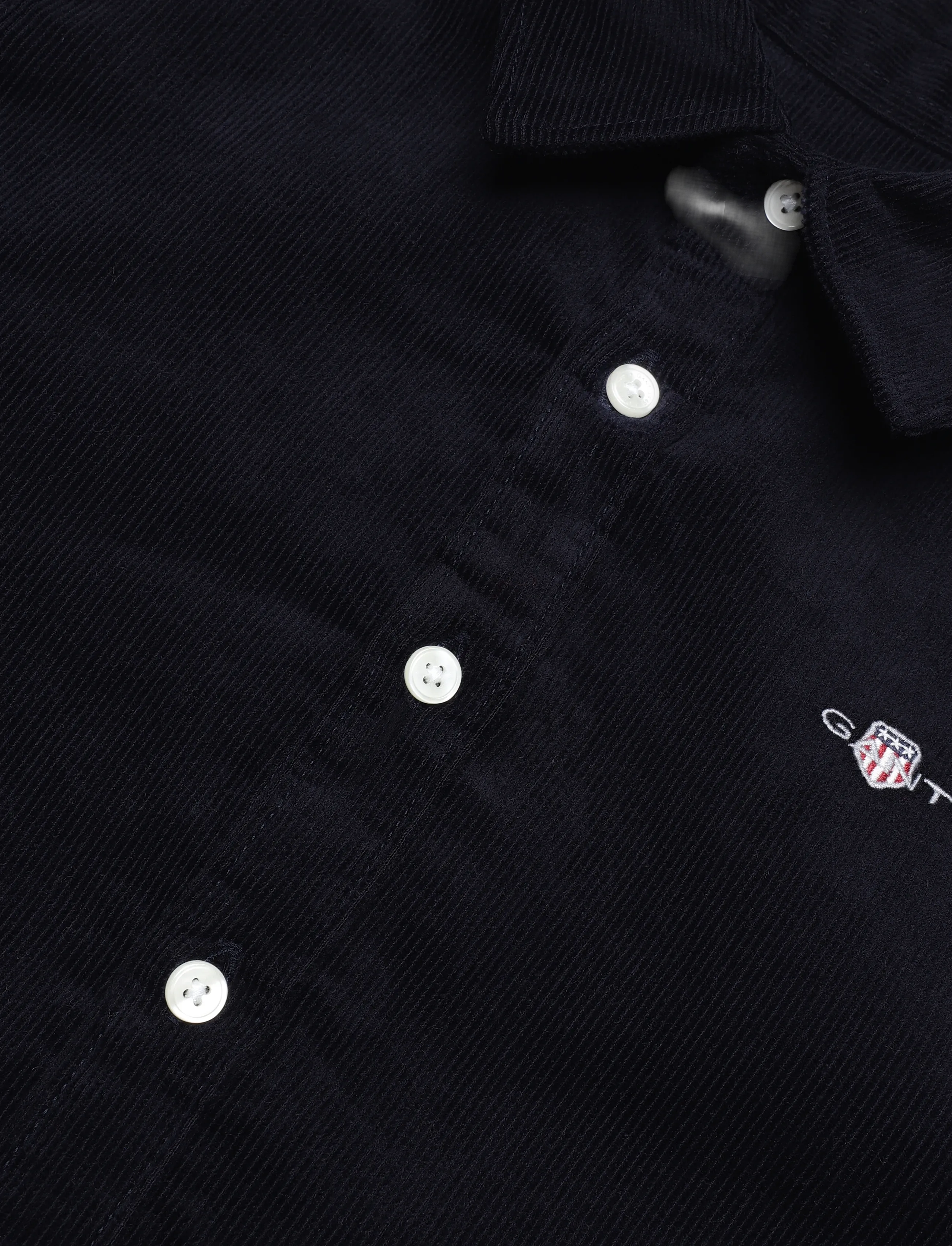 Gant Kids - Corduroy LS Shirt - pikkade varrukatega särgid - evening blue - 2