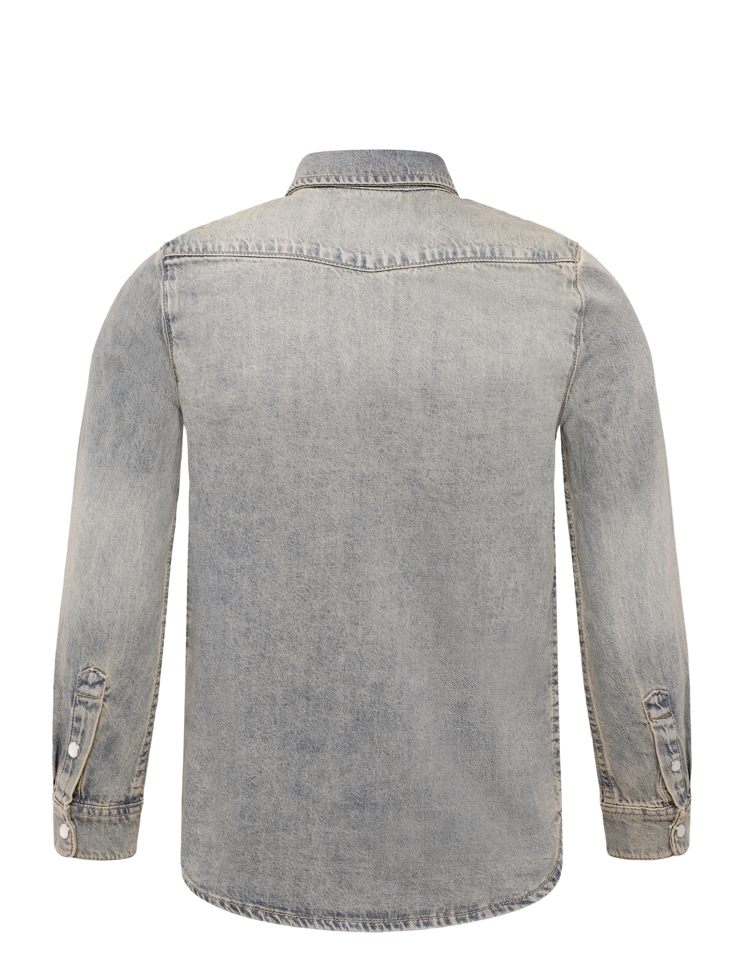 Gant Kids - Vintage Look Overshirt - grey tint wash - 1