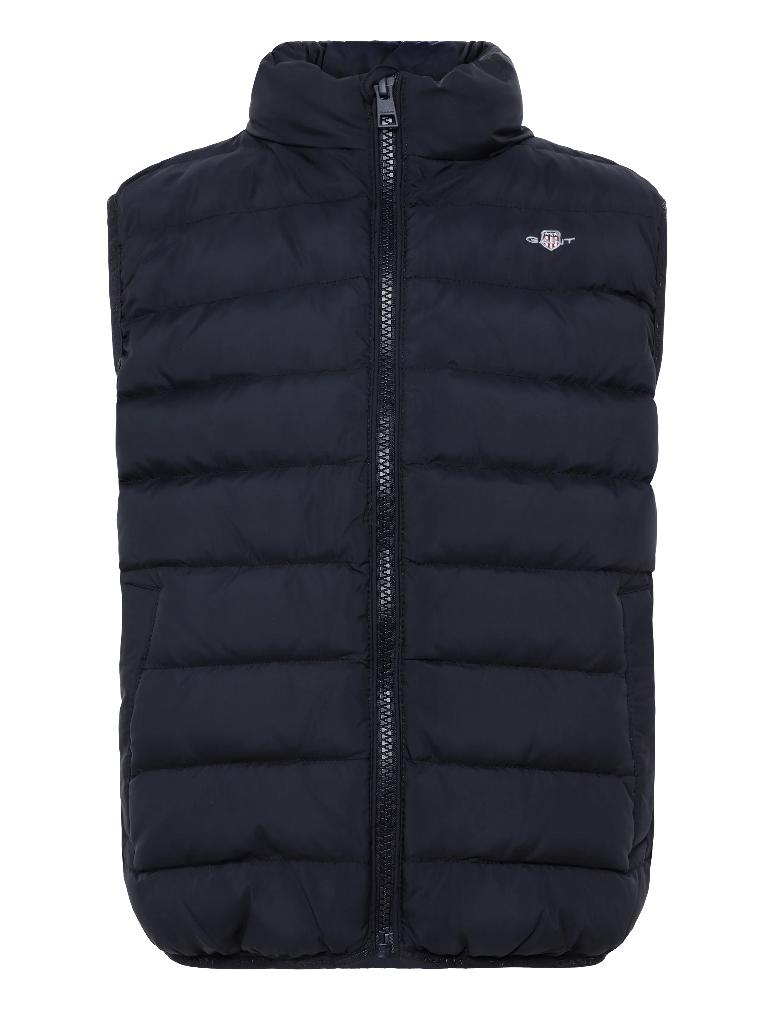 Gant Kids Lightweight Down Shine Vest - Erbjudanden - BLACK / black