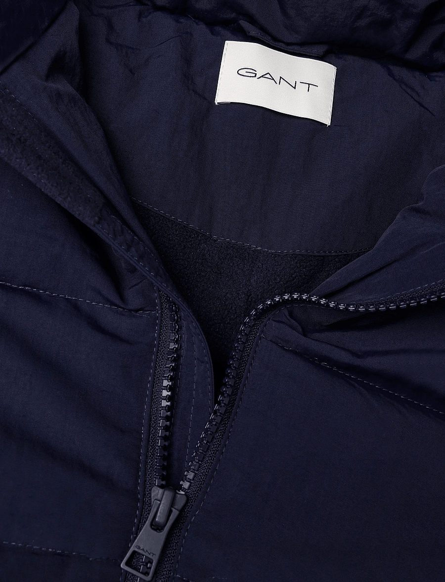 Gant Kids - Heavyweight Longline Puffer - talvejoped - evening blue - 2