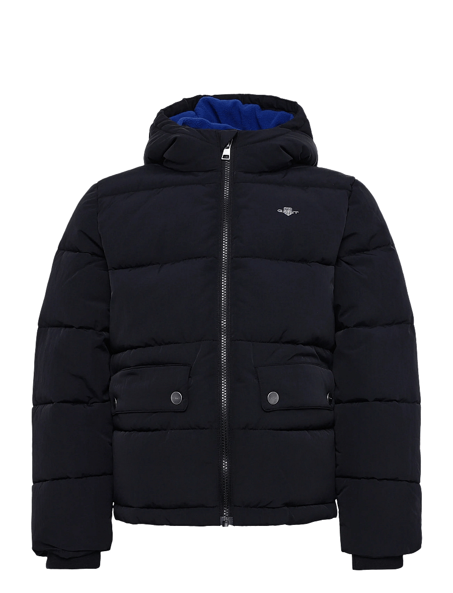 Gant Kids - Cloud Baffle Jacket - vinterjakker - black - 0
