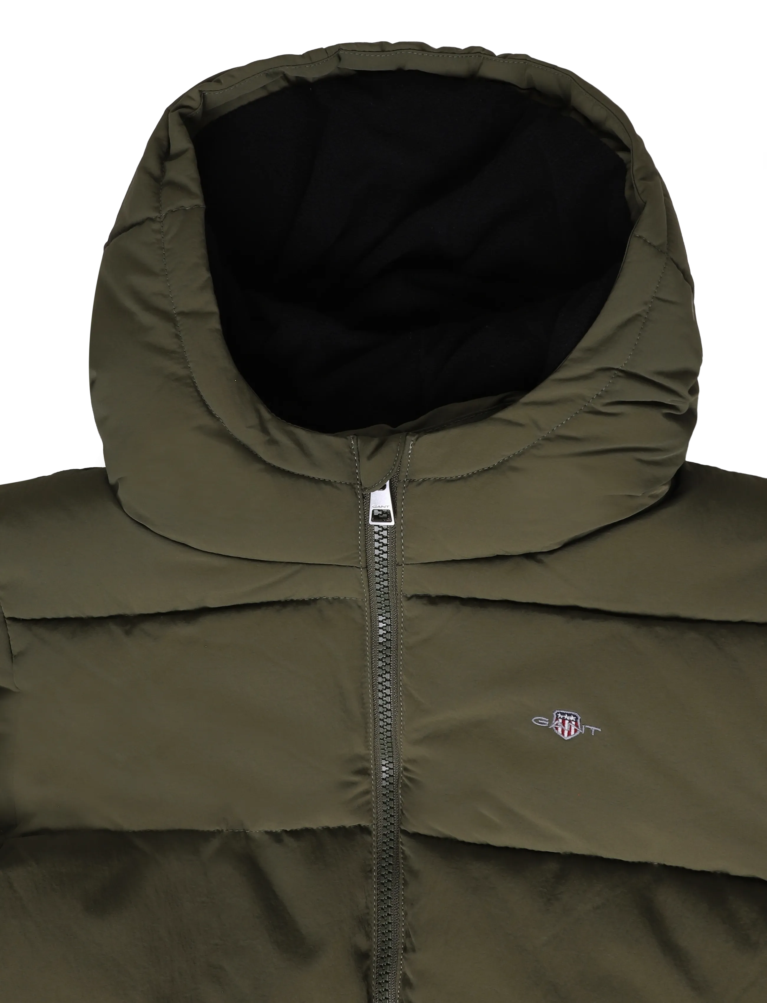 Gant Kids - Cloud Baffle Jacket - vinterjakker - juniper green - 2