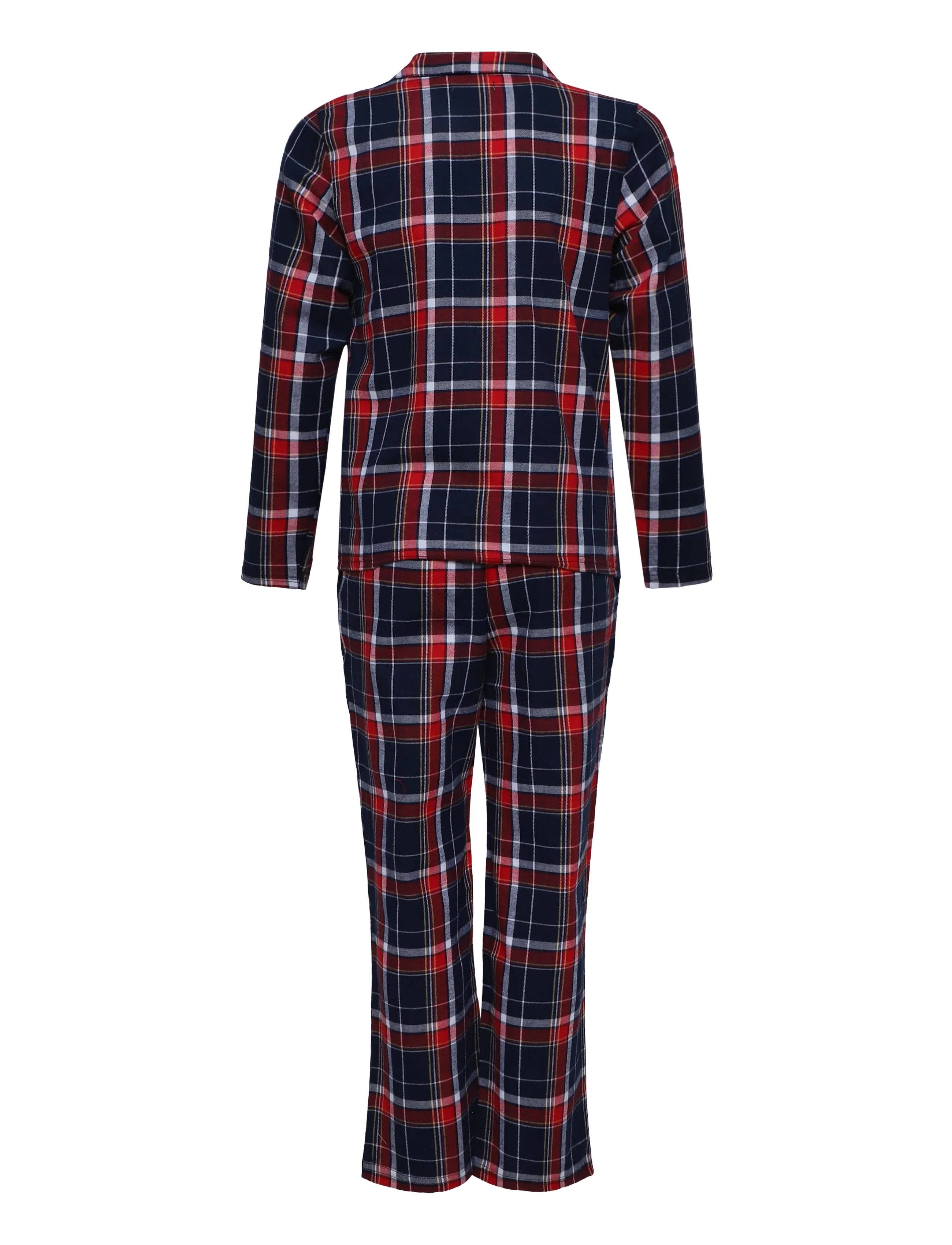 Gant Kids - Plaid Flannel Pyjama Set - komplektid - evening blue - 1
