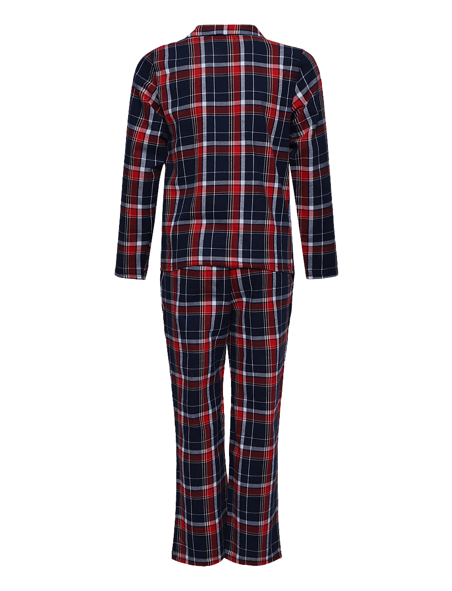 Gant Kids - Plaid Flannel Pyjama Set - komplektid - evening blue - 1
