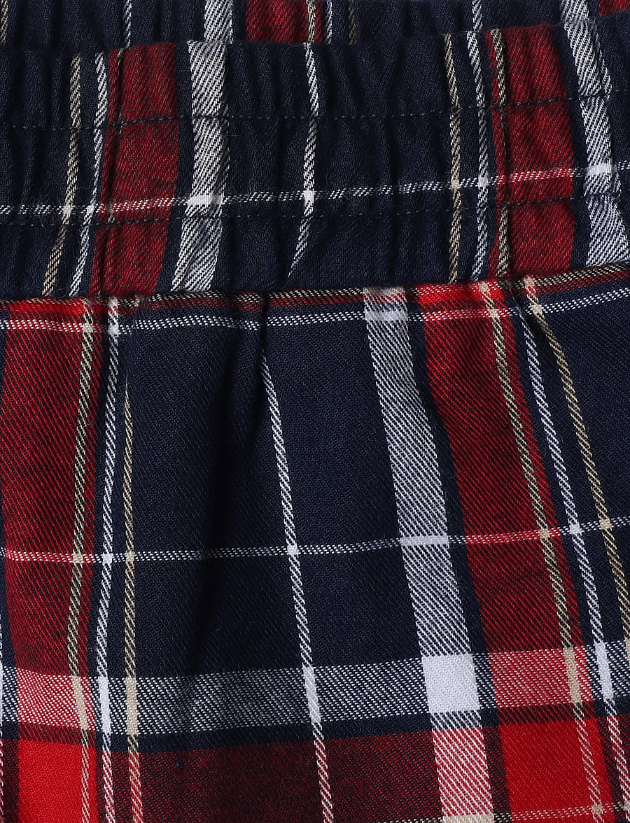 Gant Kids - Plaid Flannel Pyjama Set - komplektid - evening blue - 4