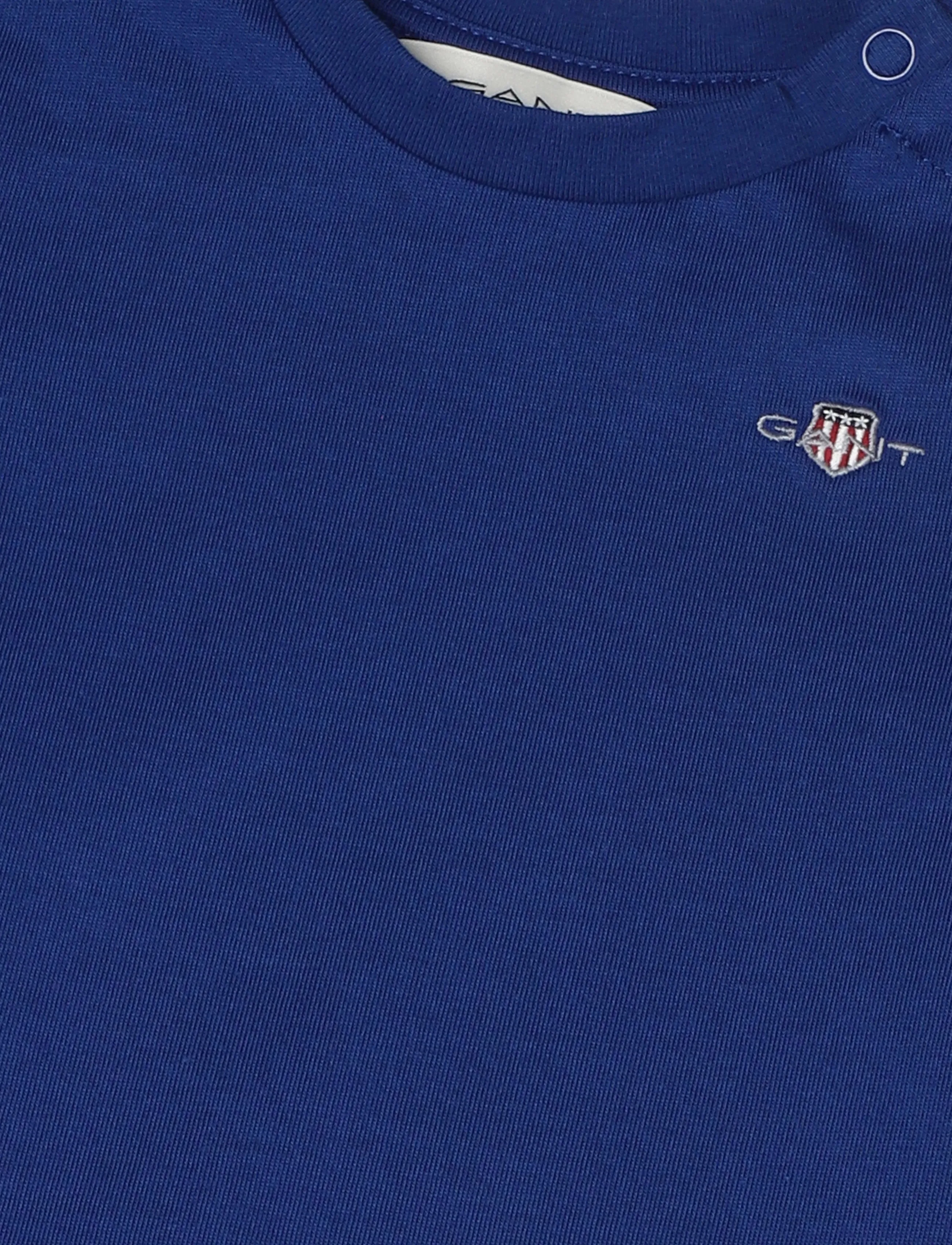 Gant Kids - Shield SS T-Shirt - kurzärmelige - crisp blue - 2
