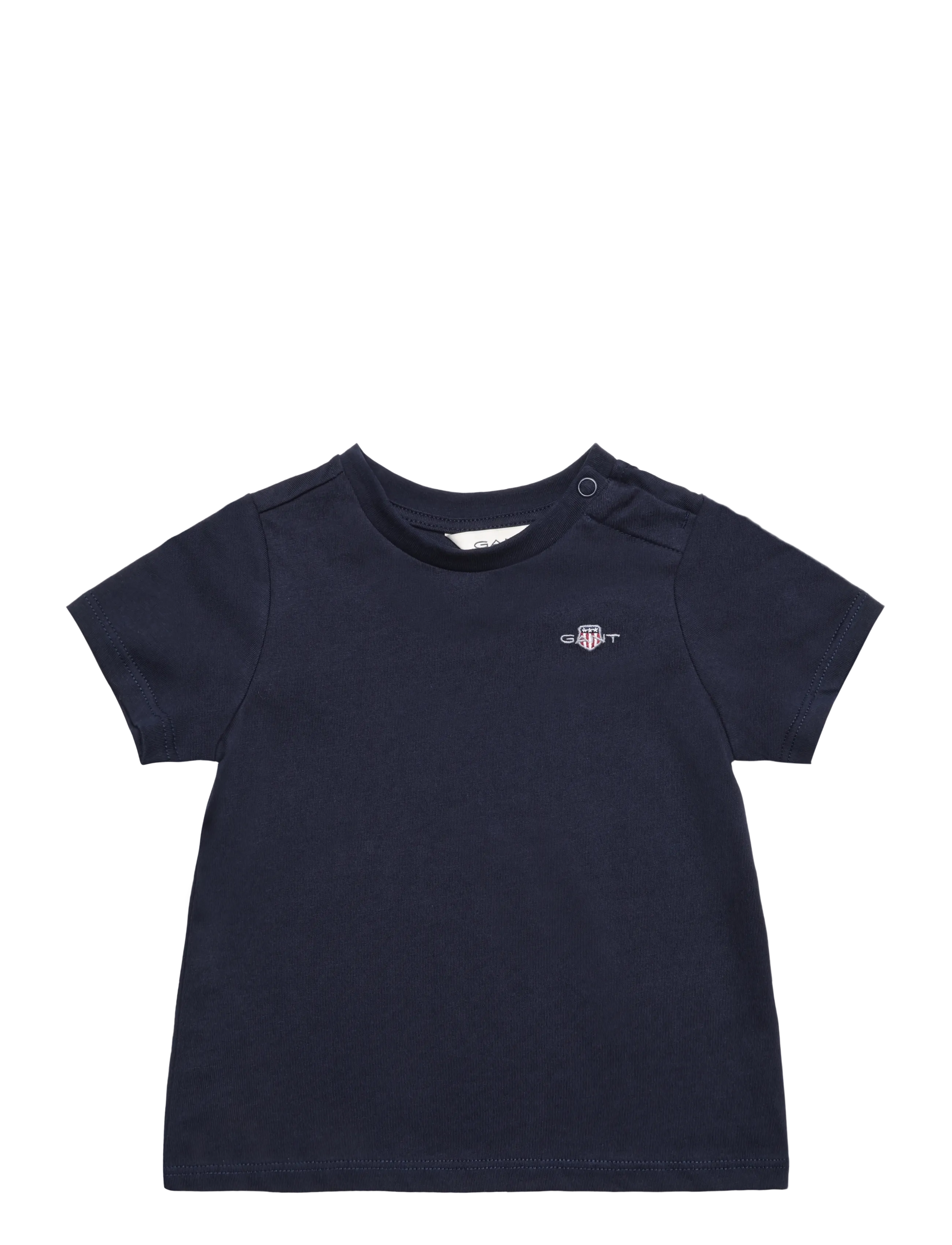 Gant Kids Shield SS T-Shirt - Kortärmade t-shirts - EVENING BLUE / navy