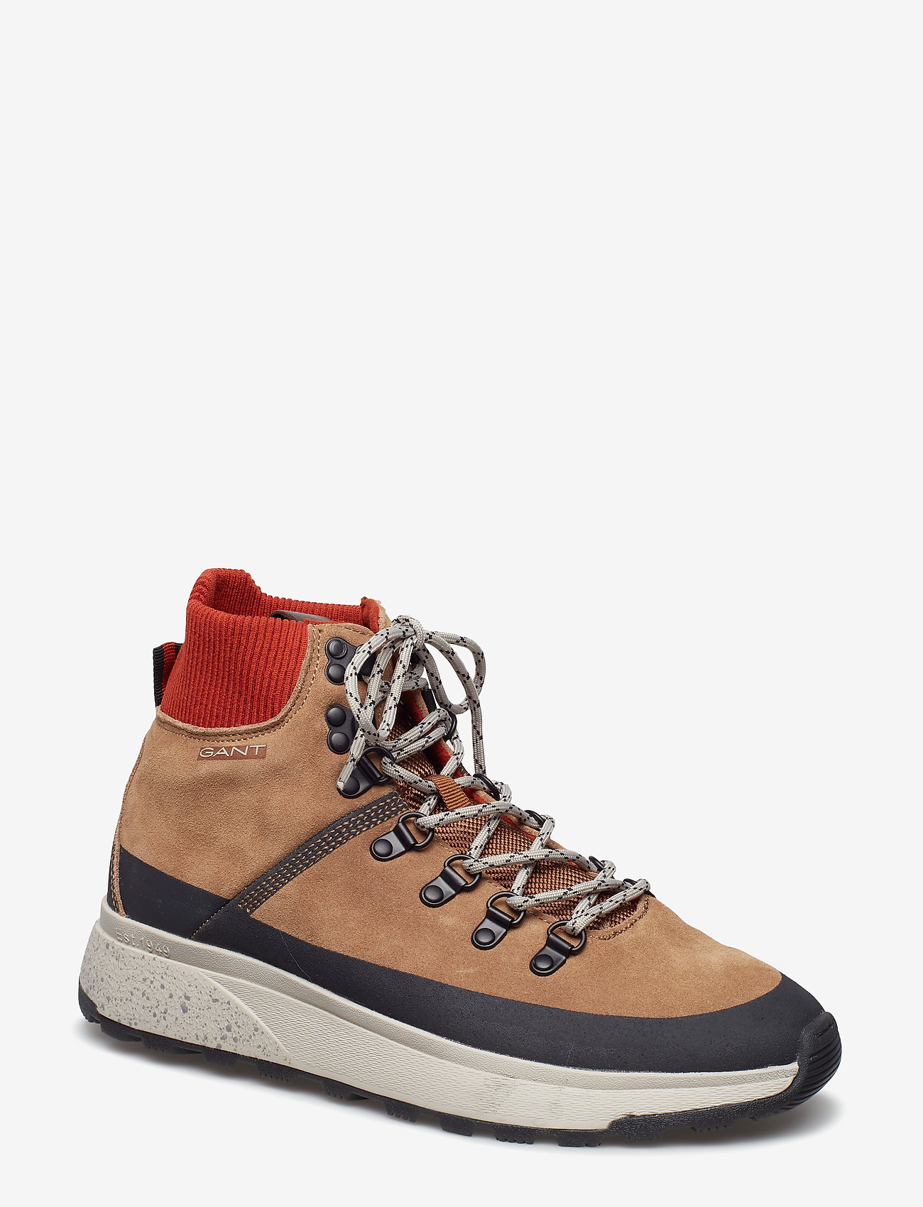 GANT - Tomas Mid lace boot - mud brown - 0