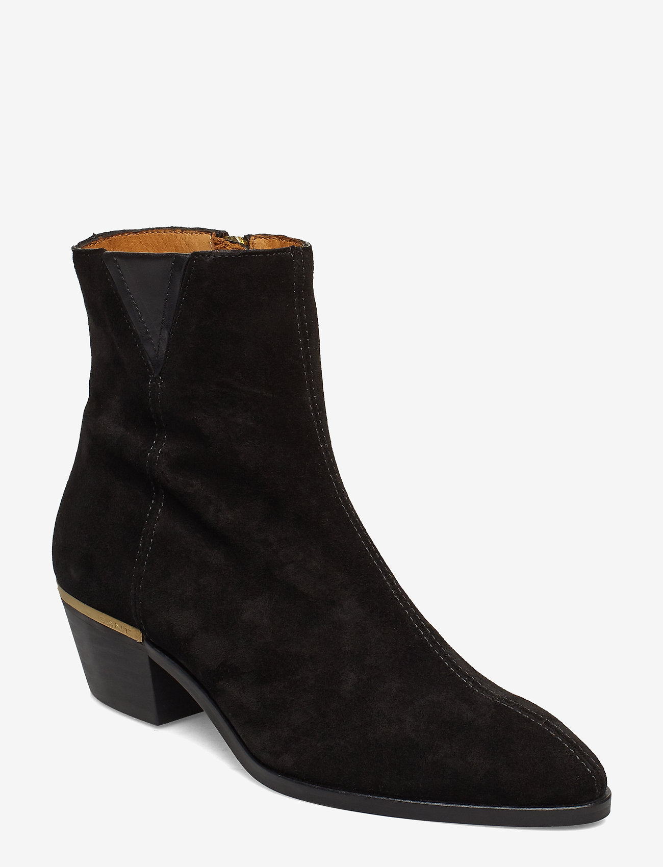 Lizzi Mid Zip boot - BLACK