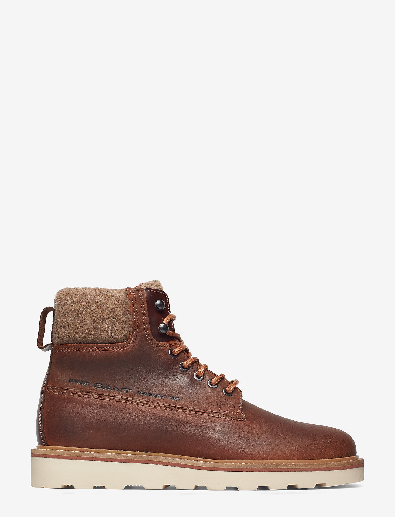GANT - Don  Mid lace boot - cognac - 2
