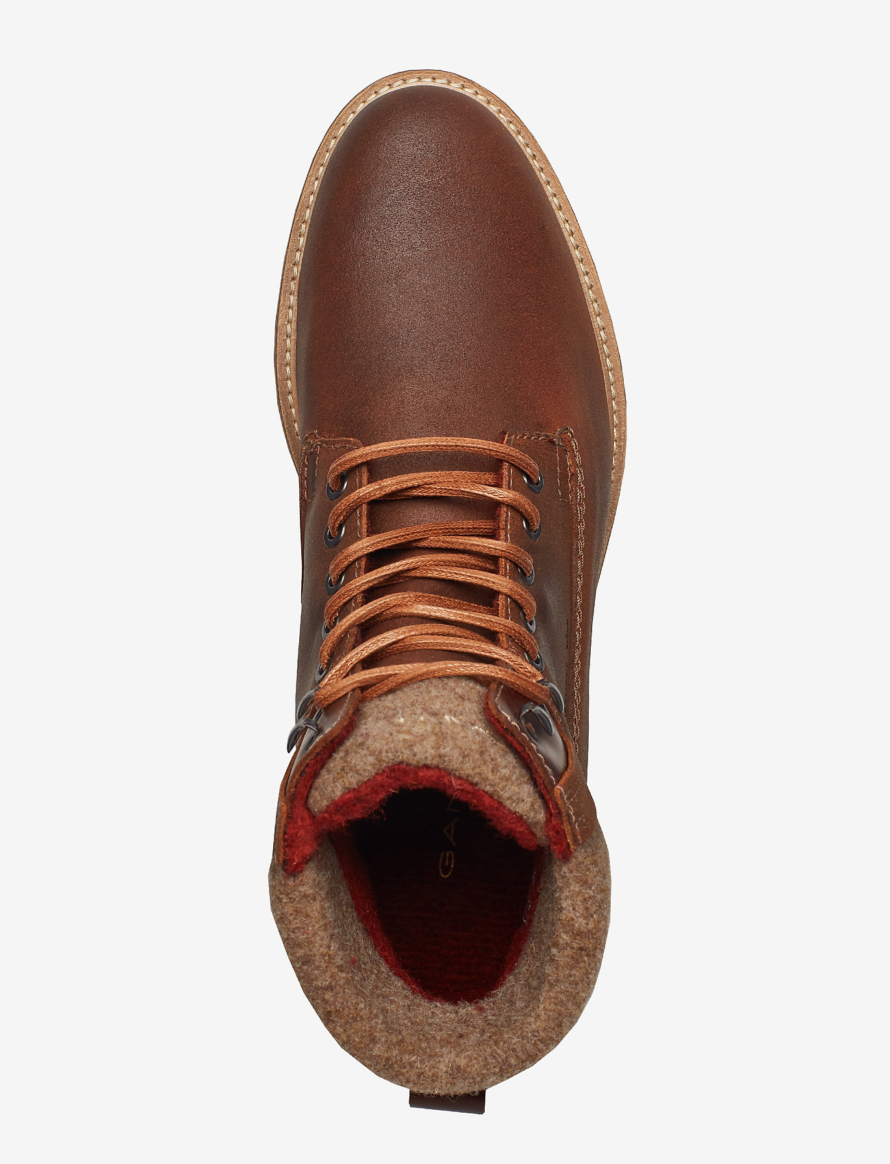 GANT - Don  Mid lace boot - cognac - 3