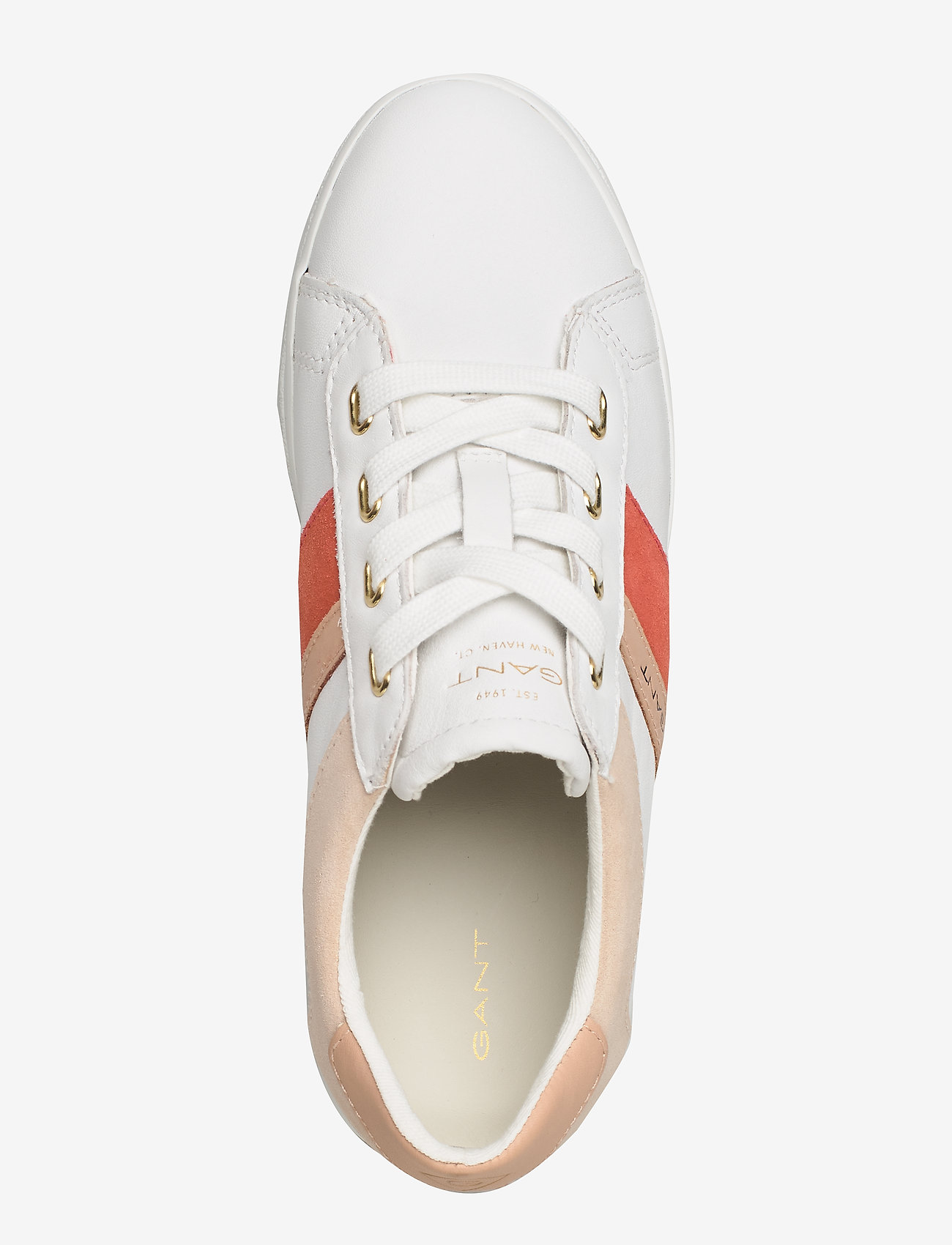 GANT - Avona Sneaker - br.wht./br. coral - 3