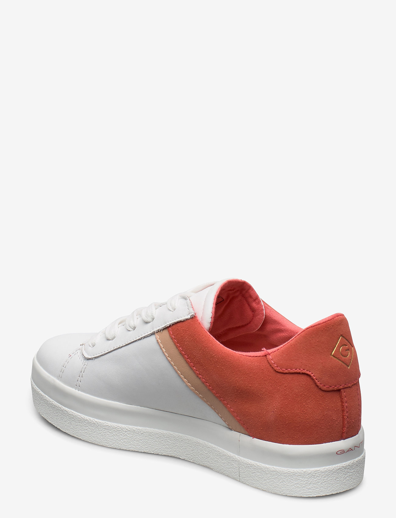 GANT - Avona Sneaker - br.wht./br. coral - 2