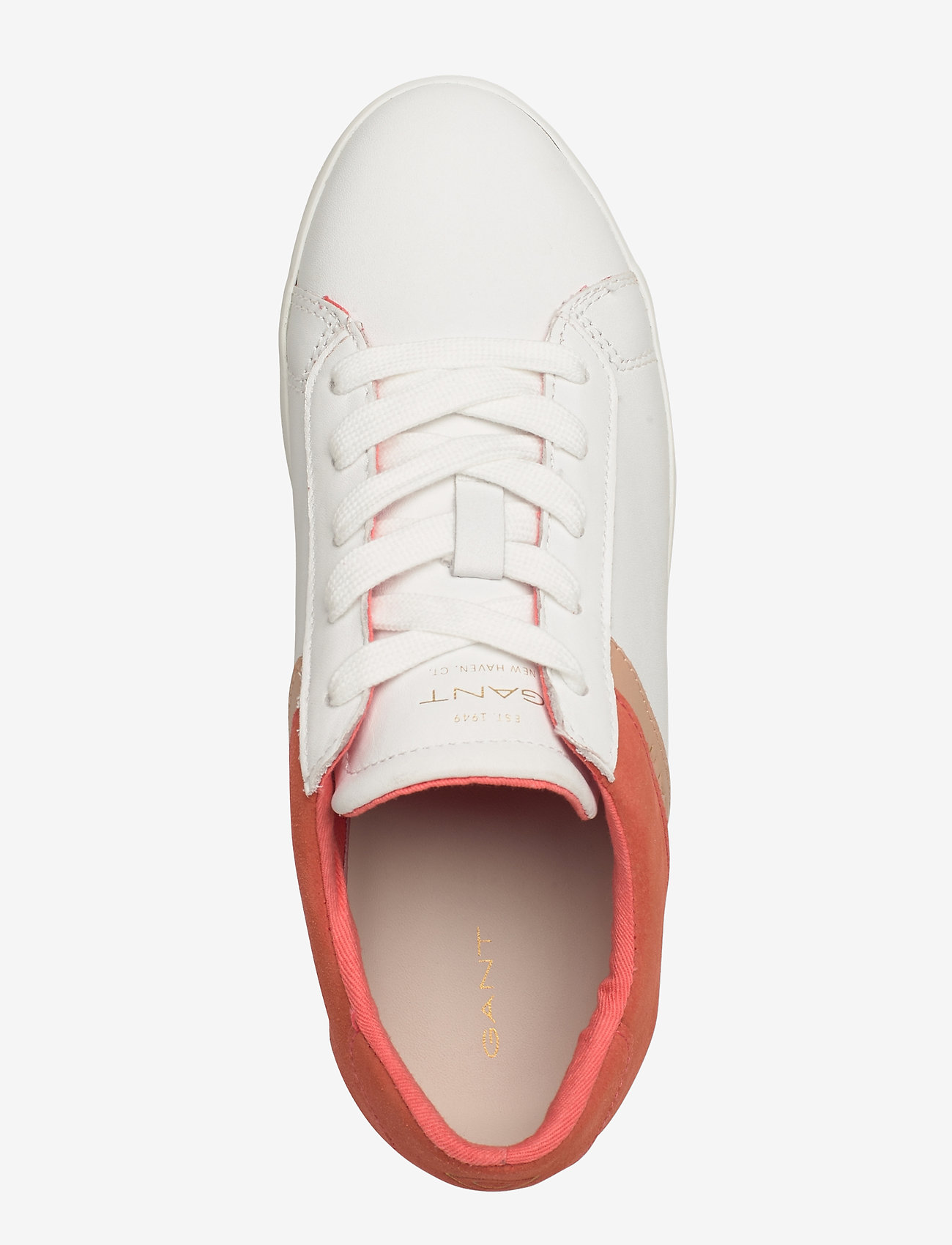 GANT - Avona Sneaker - br.wht./br. coral - 3