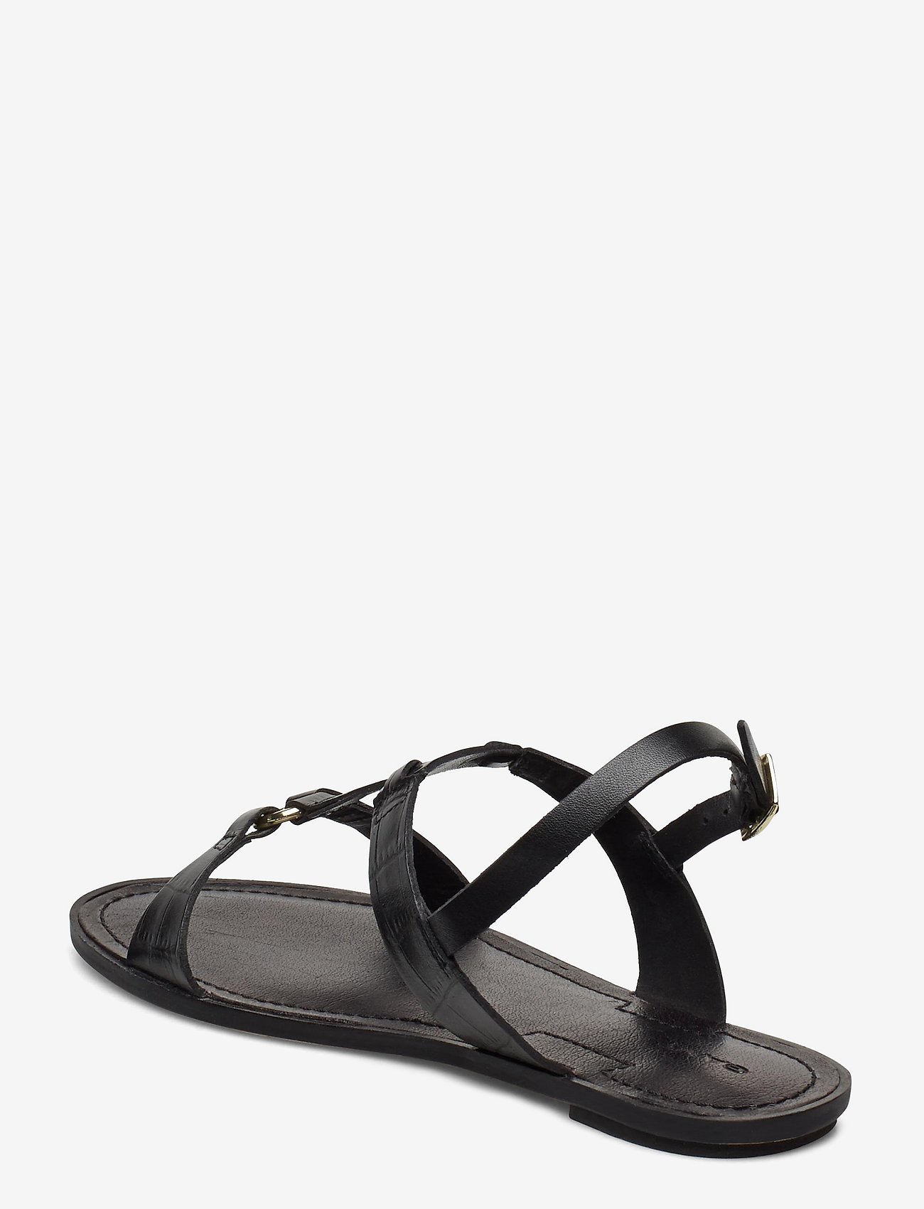 GANT - Beechum Sandal - blk croco optic - 2