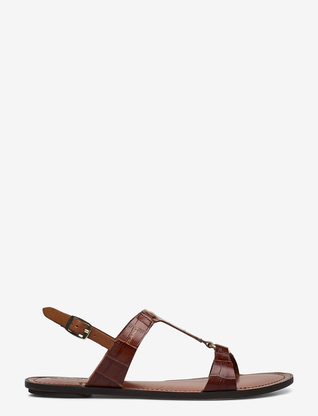 GANT - Beechum Sandal - cognac crocco optic - 1