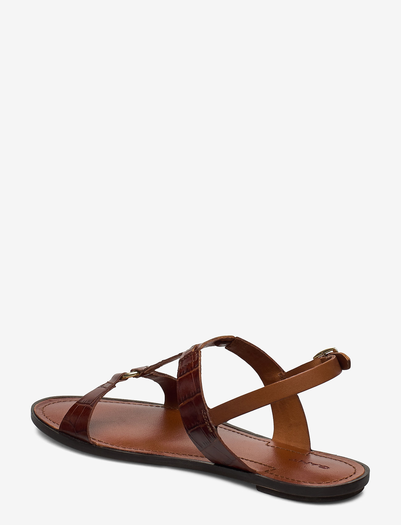 GANT - Beechum Sandal - cognac crocco optic - 2