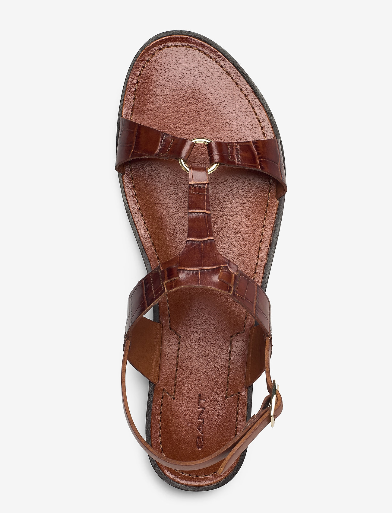 GANT - Beechum Sandal - cognac crocco optic - 3