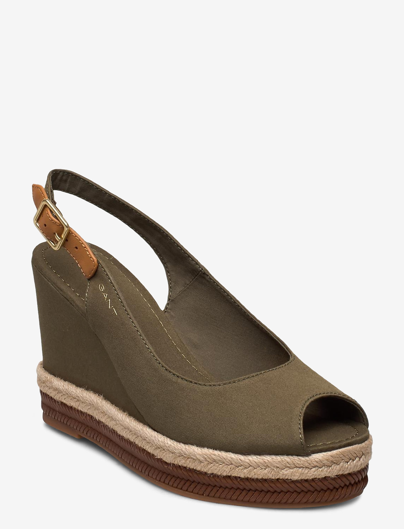 GANT - Ivalice Wedge Sandal - khaki green - 0
