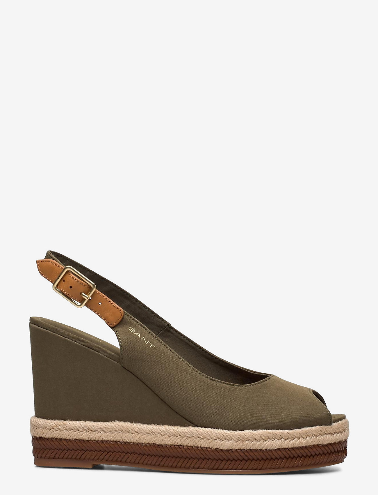 GANT - Ivalice Wedge Sandal - khaki green - 1