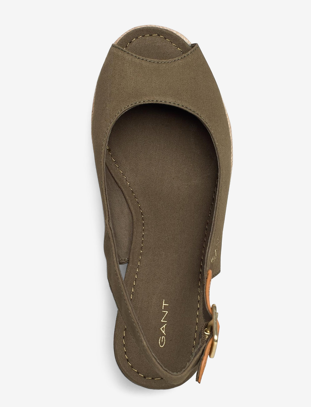 GANT - Ivalice Wedge Sandal - khaki green - 3