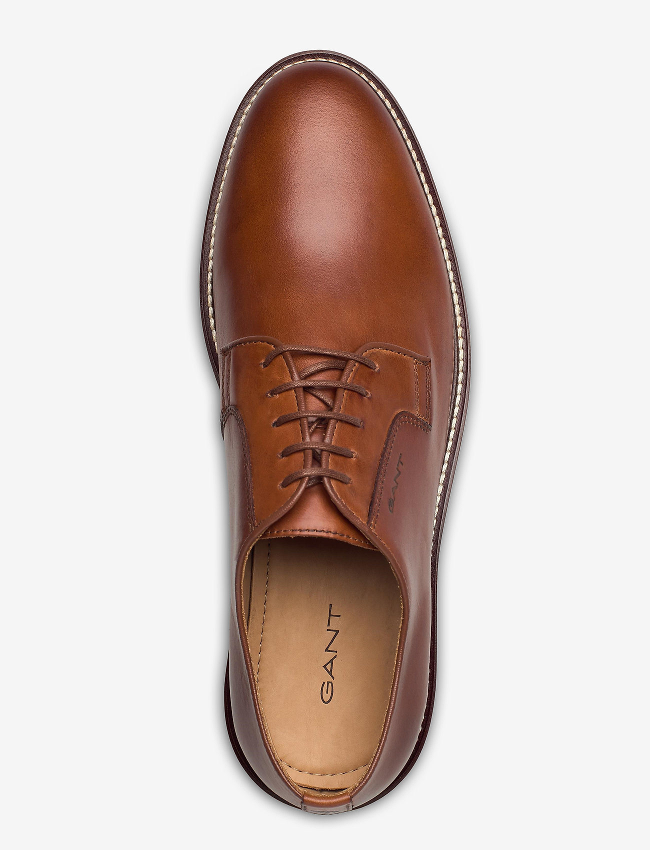 GANT - St Akron Low lace shoes - cognac - 3