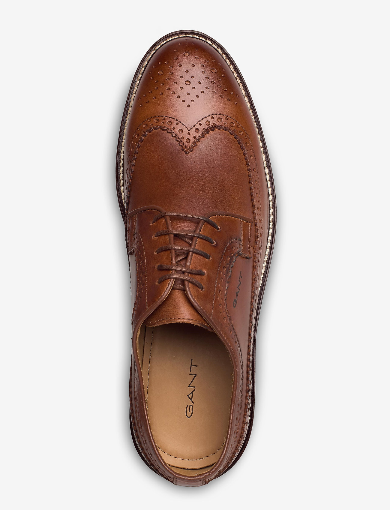 GANT - St Akron Low lace shoes - cognac - 3