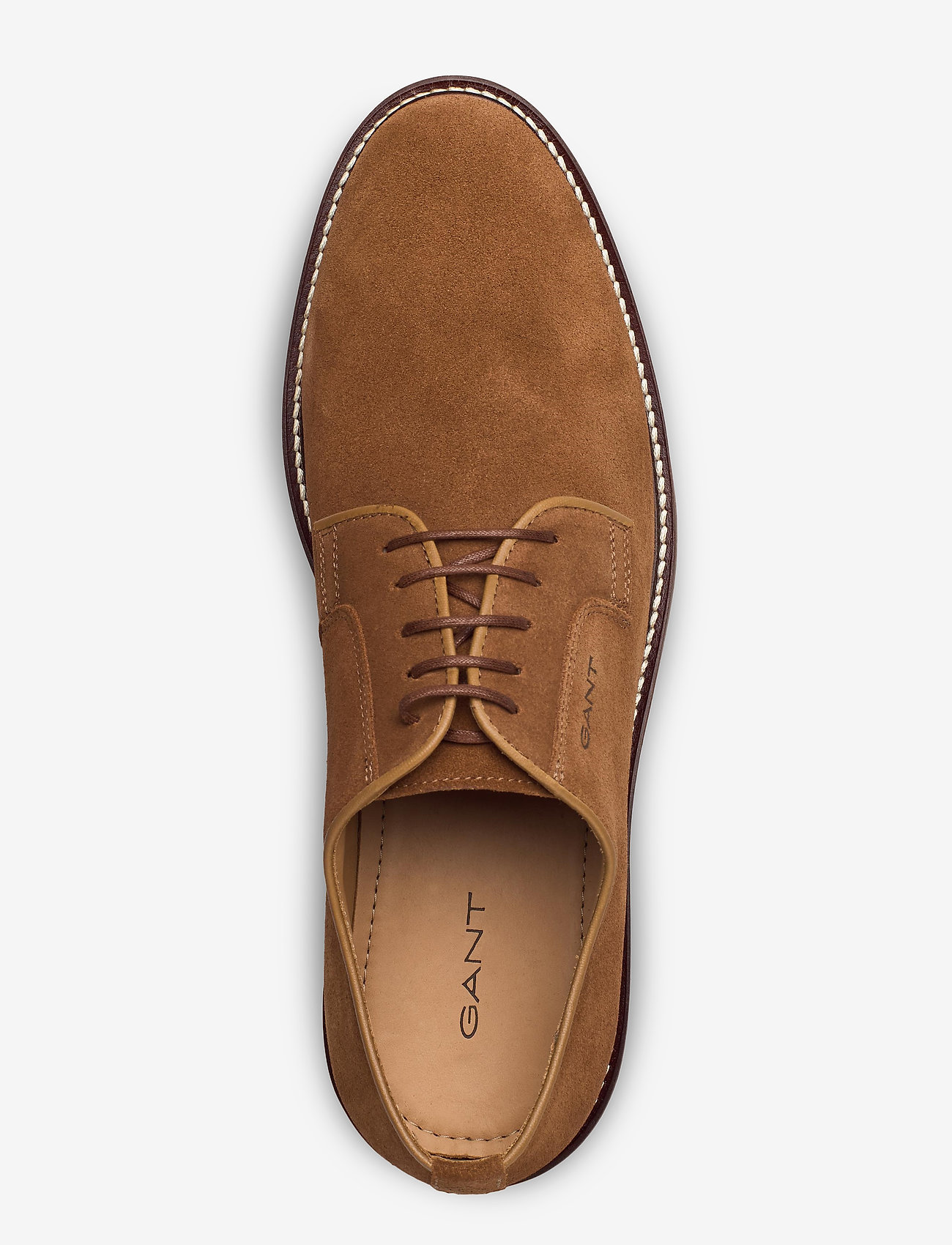 GANT - St Akron Low lace shoes - cognac - 3