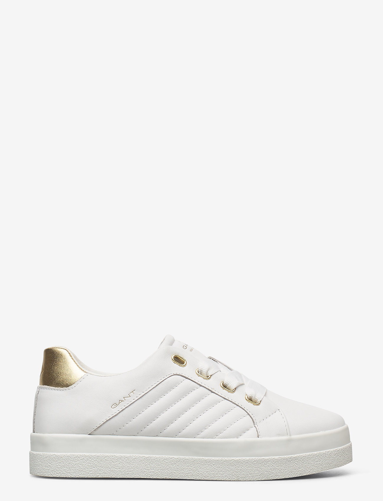 GANT - Avona Low lace shoes - bright white/gold - 1